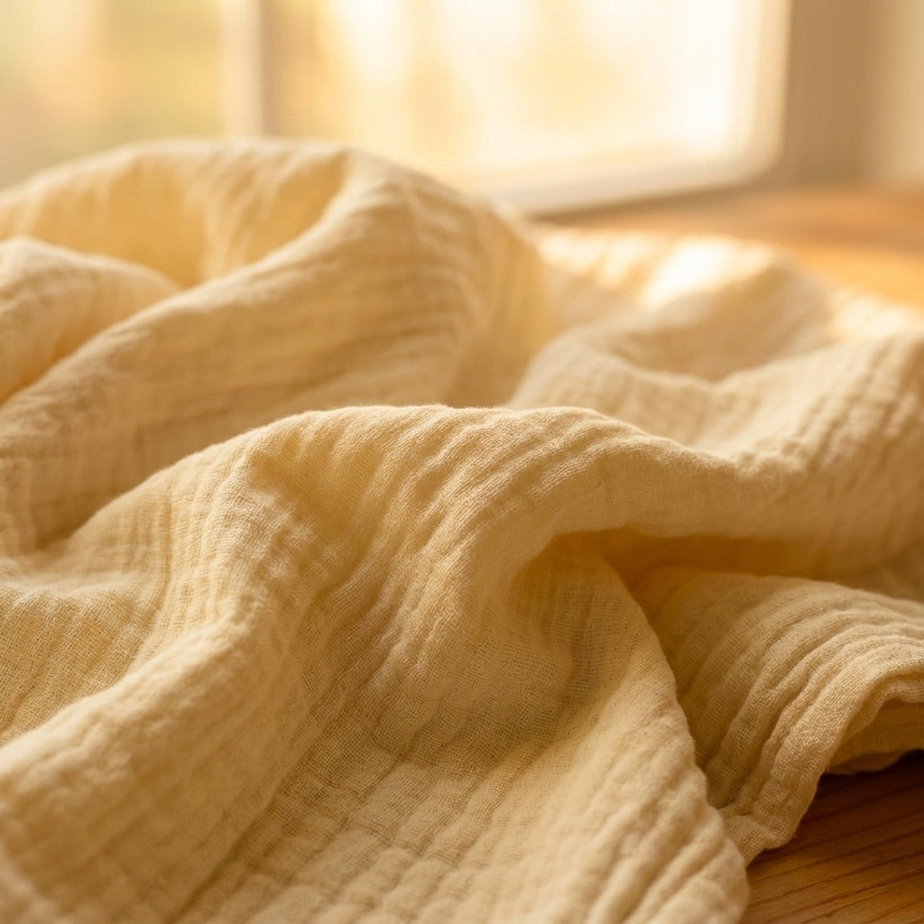 Muslin-tæppet – 100 % muslin-bomuld